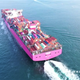 ONE Apus lost over 1,800 containers in November.